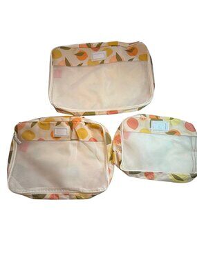 Calpak 3-piece Set Tutty Fruity Packing Cubes plus 1 Co-ordinating Sorbet Cube-